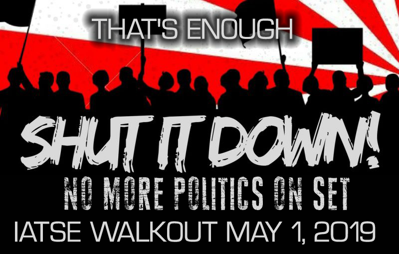 @IATSE – Enough is Enough! Time to #ShutDownHollywood! Support the #IATSEWalkout! #NEONREVOLT